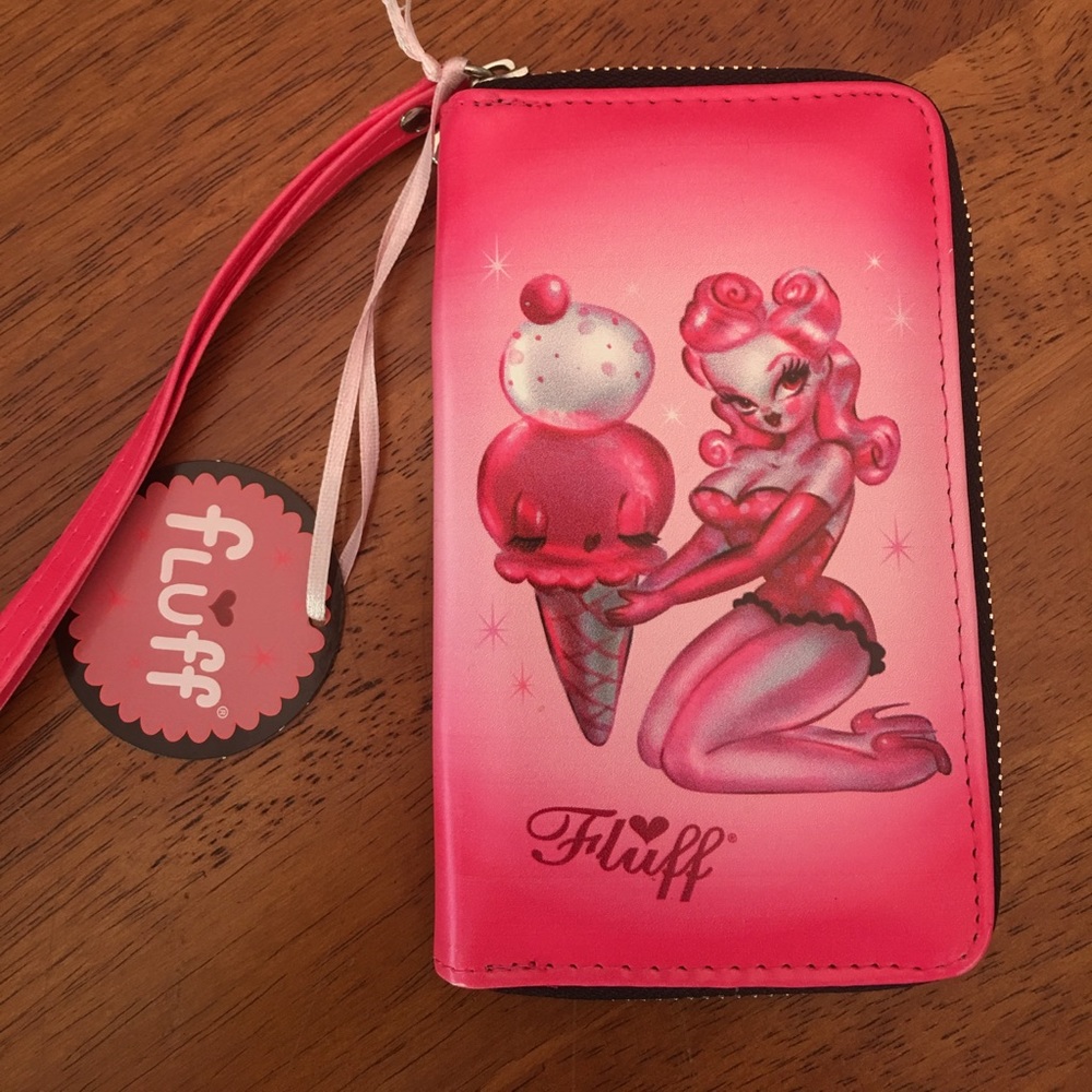 Fluff Ice Cream Pinup Wristlet